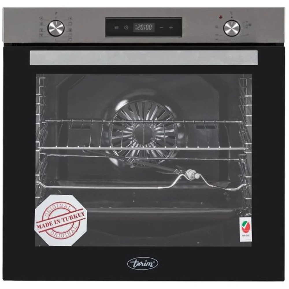 Terim Built In Electric Oven  80L Silver - Image 2