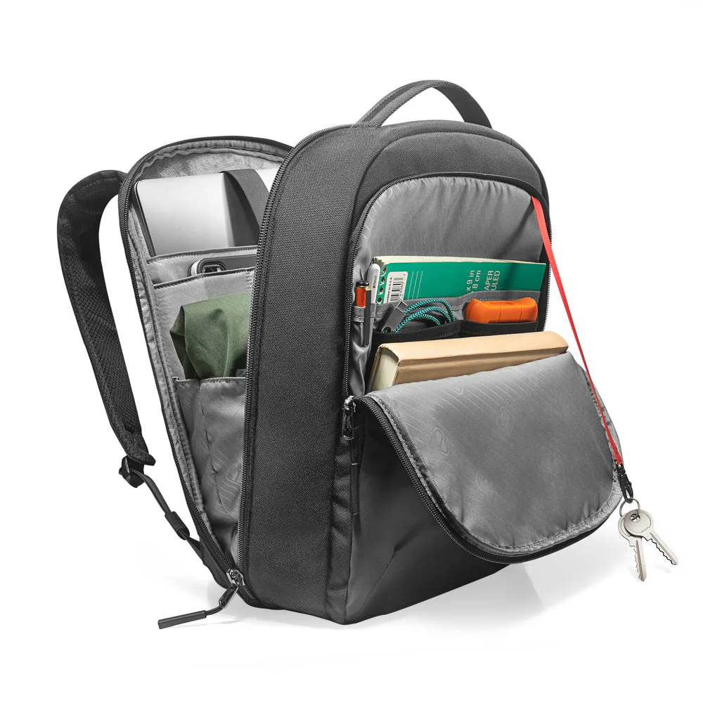 Tomtoc Explorer T60 16-inch/15L Laptop Backpack, Black - Image 4
