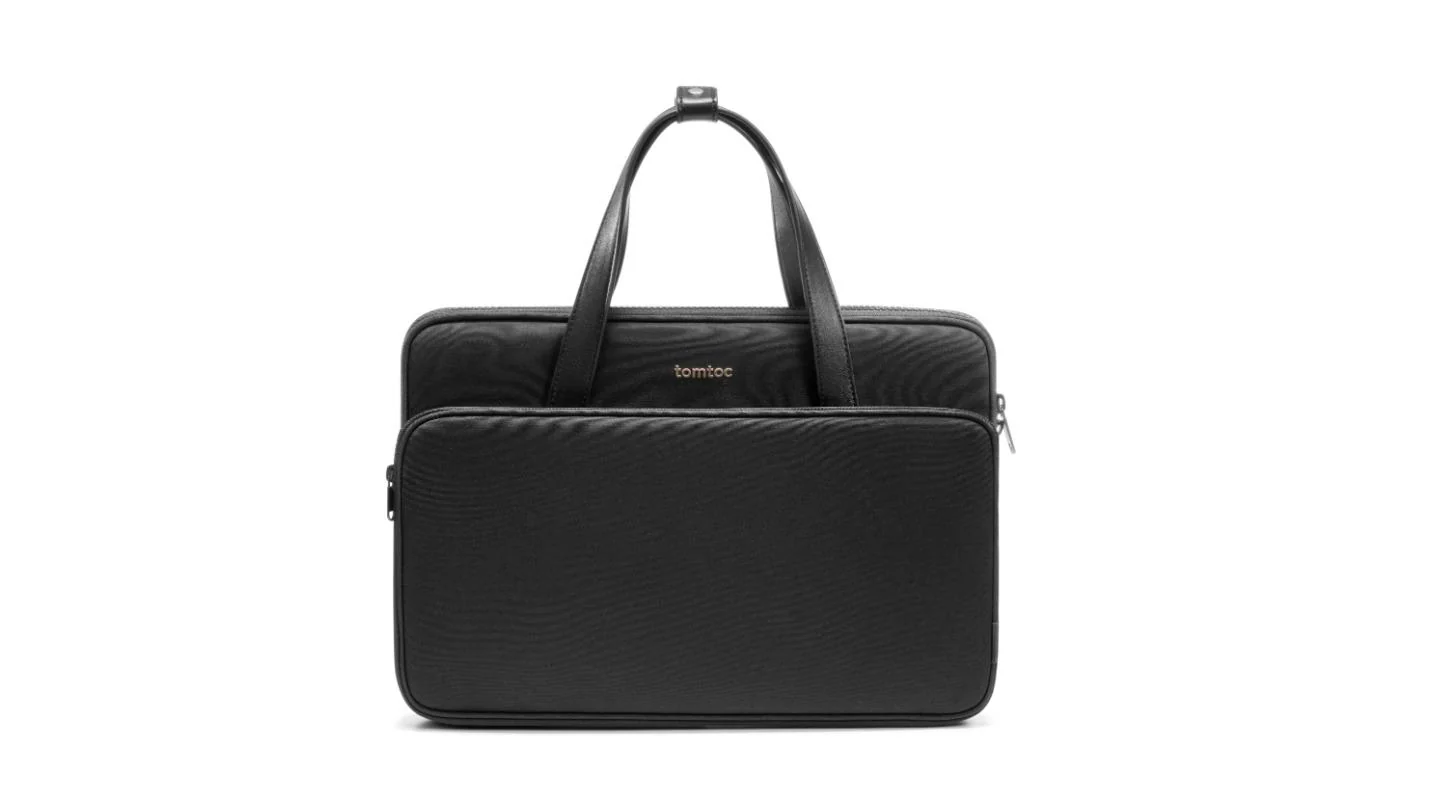 TOMTOC VERSATILE-A12 LAPTOP BAG BLACK - Image 2
