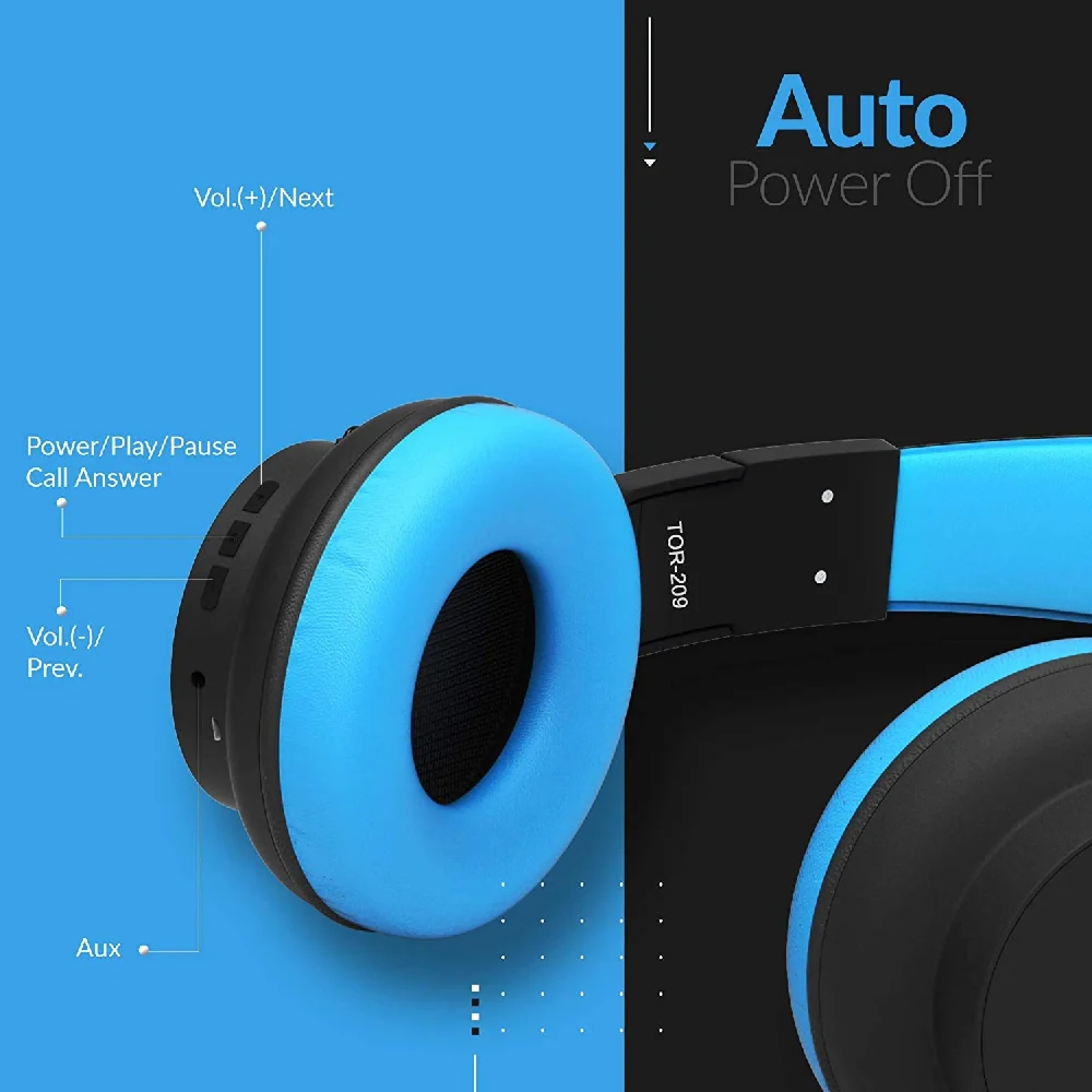 Toreto Tor209 Blast Wireless Headphone - Image 4