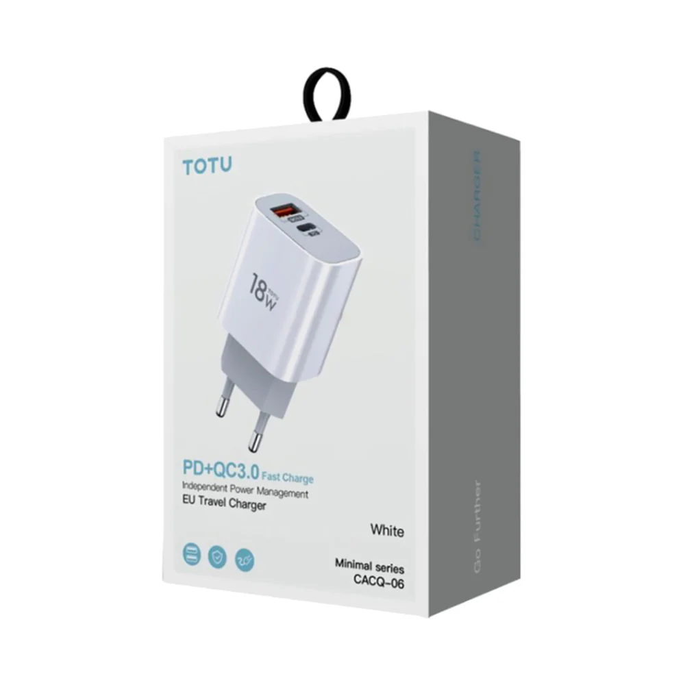Totu Dual Port Wall Charger Cacq006 - Image 3