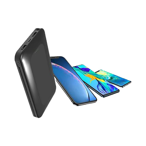 Trands 10000mAh Dual USB Power Bank Black - Image 2