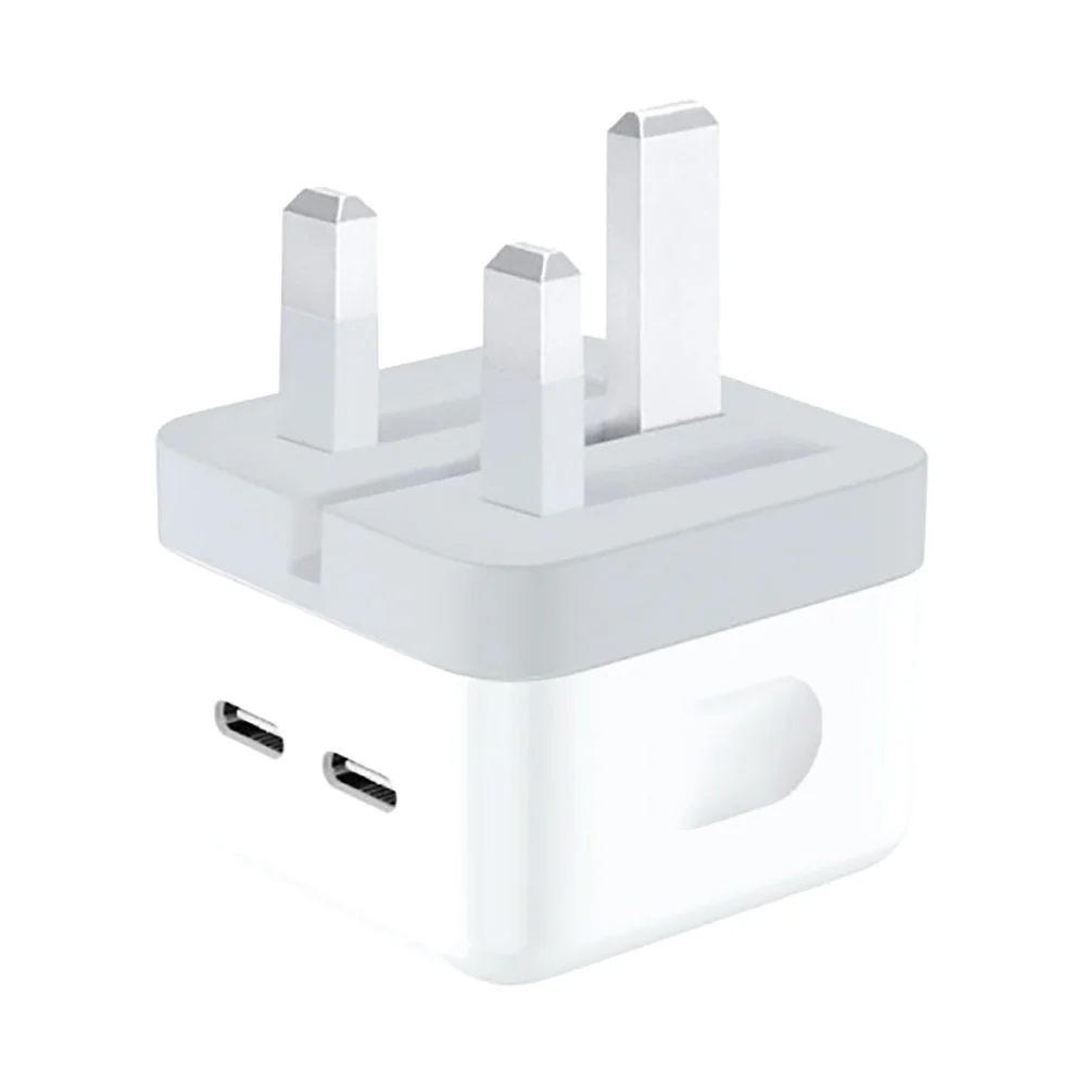 Trands 40W 2 Port Pd Adapter White