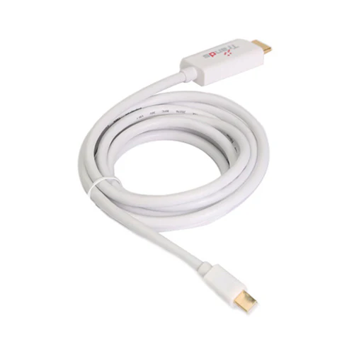 Trands Mini Dispaly To HDMI Cable 200cm White - Image 4