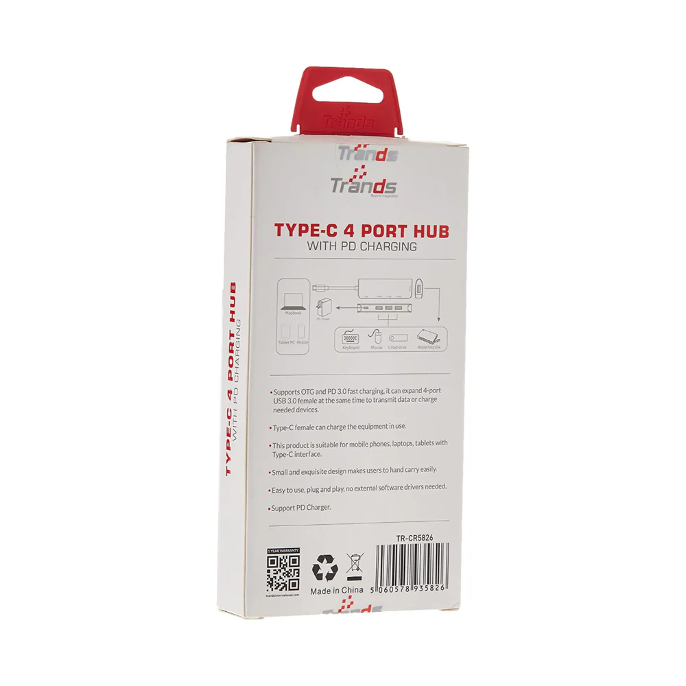 Trands Typec 4Porthubw/Charging Trcr5826 - Image 3