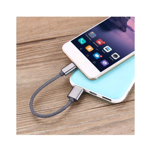 Trands USB Type-C Power Bank Cable Grey - Image 2