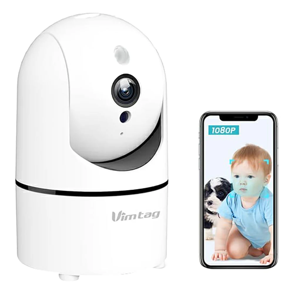Vimtag Smart PTZ Cloud IP Camera 2MP White