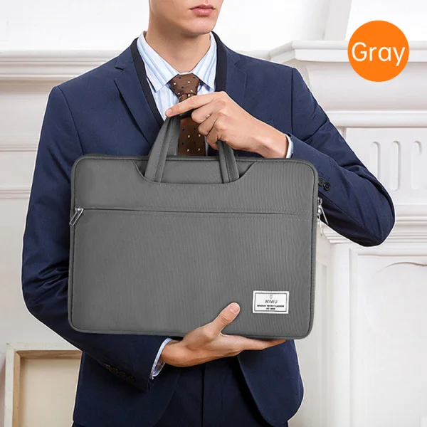 WiWU VHB14G ViVi Handbag for 14 inch Laptop Grey - Image 2